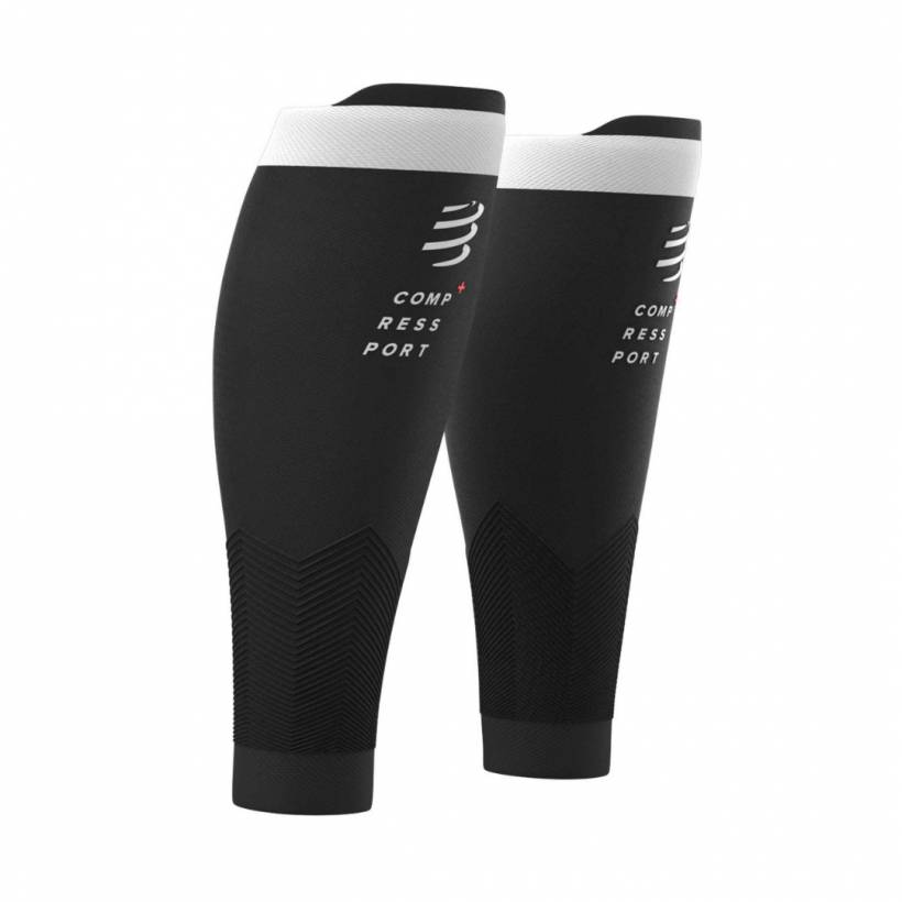 Medias compresión Compressport R2V2 Negro