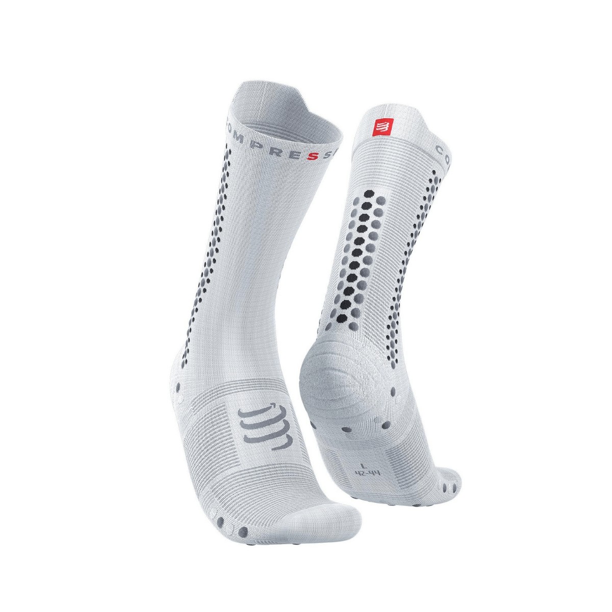 Calcetines Compressport Pro Racing V4.0 Bike Blanco, Talla Talla 1