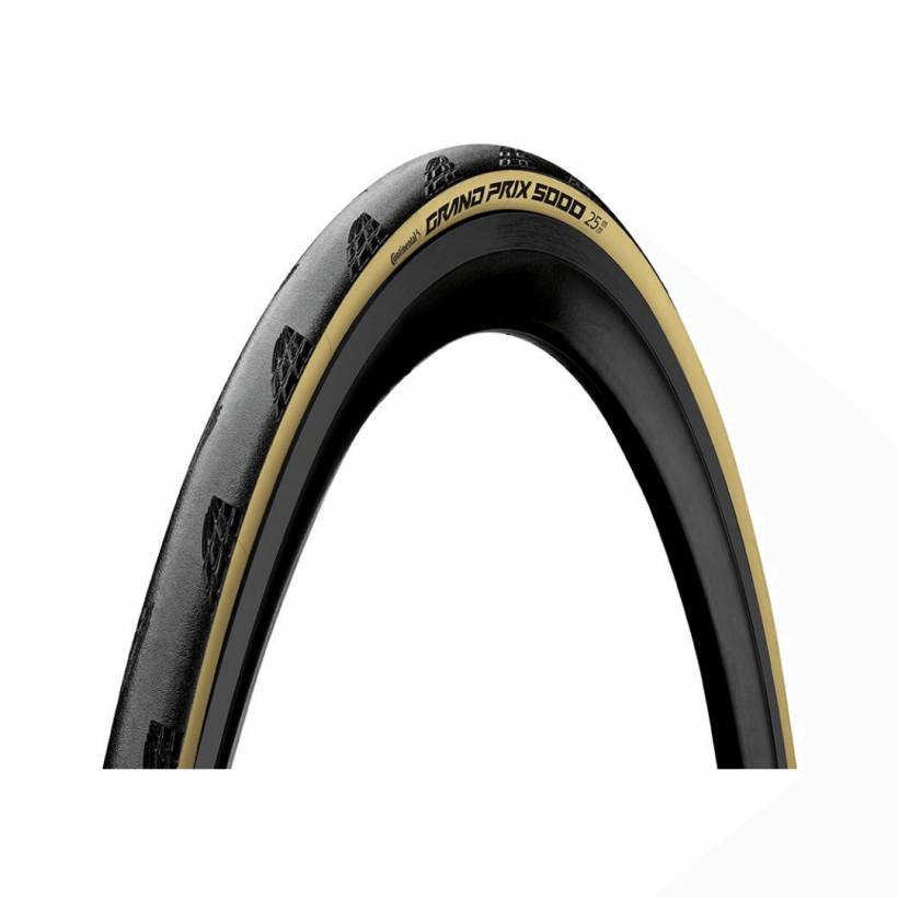 Pneumatico Continental Grand Prix 5000 700x25C nero crema