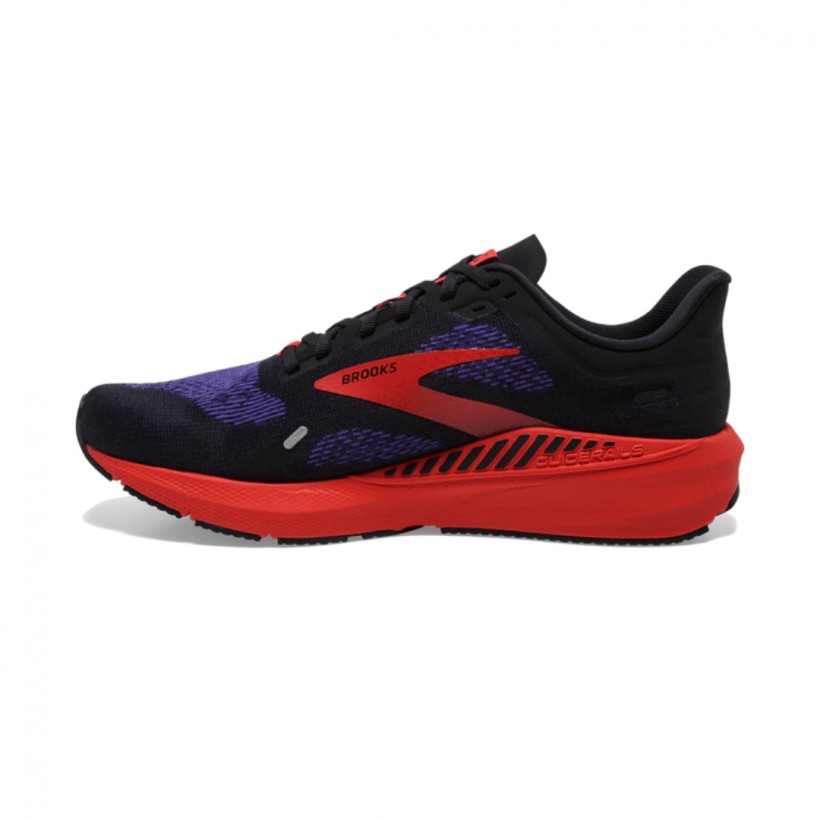 Brooks Launch GTS 9 Schuhe Schwarz Rot SS22