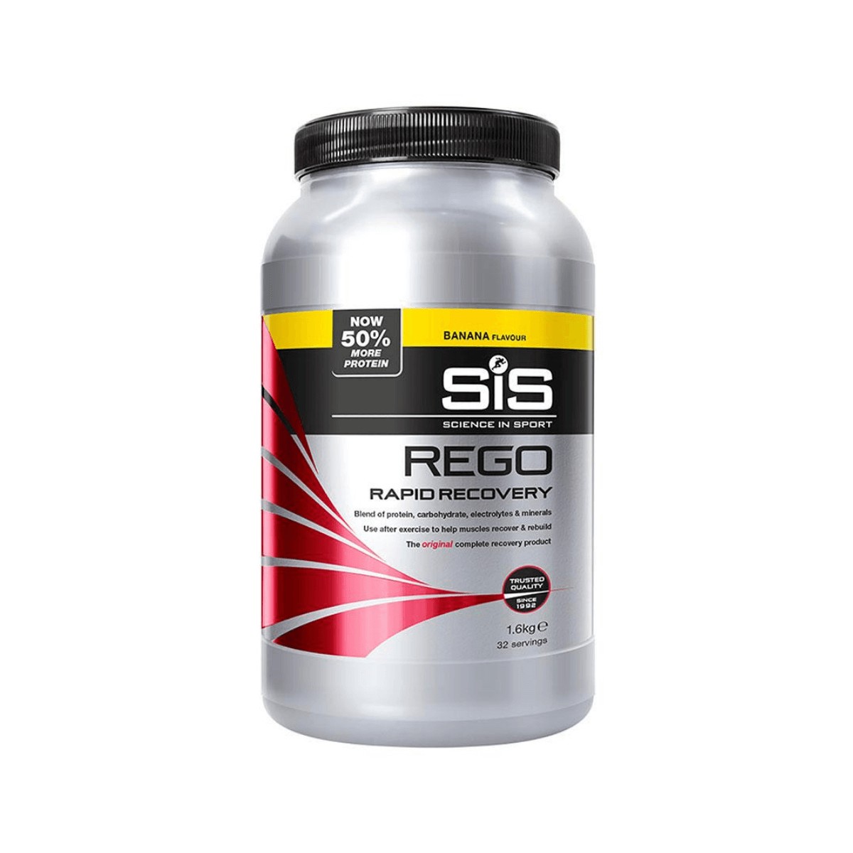 ge zur  günstig Kaufen-SIS Rego Rapid Recovery Banane 1,6 Kg. SIS Rego Rapid Recovery Banane 1,6 Kg <![CDATA[Hauptmerkmale SIS Rego Rapid Recovery SiS REGO Rapid Recovery ist ein Produkt zur vollständigen Erholung, das unmittelbar nach dem Training eingenommen werden sollte. D