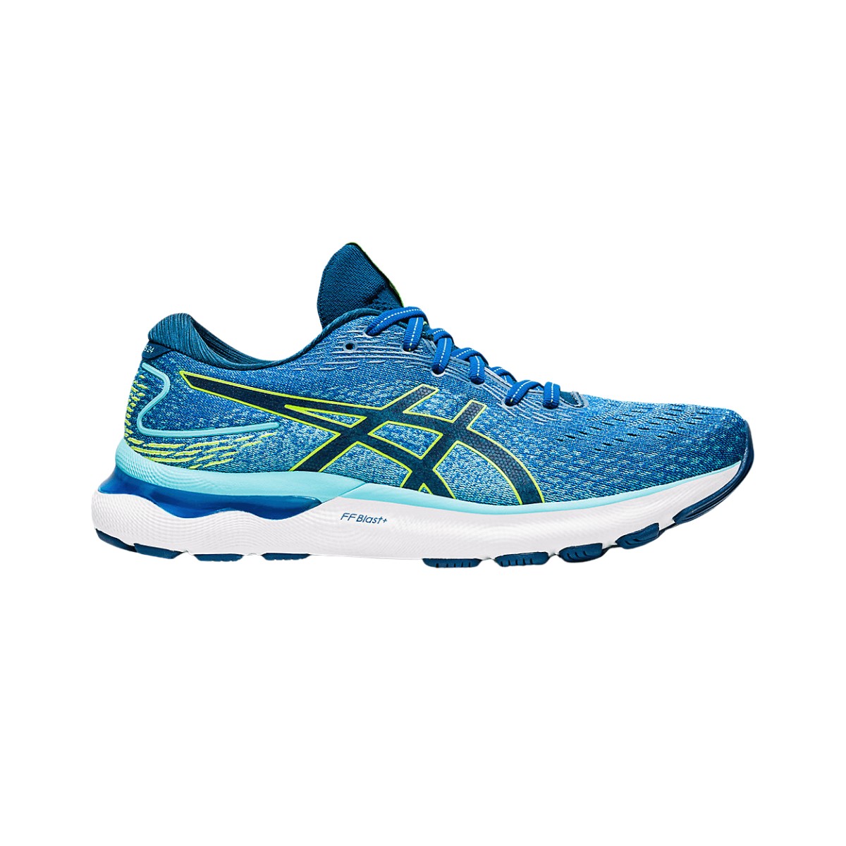 foro Frágil recibo Buy Asics Gel-Nimbus 24 Blue Yellow SS22 At The Best Price.