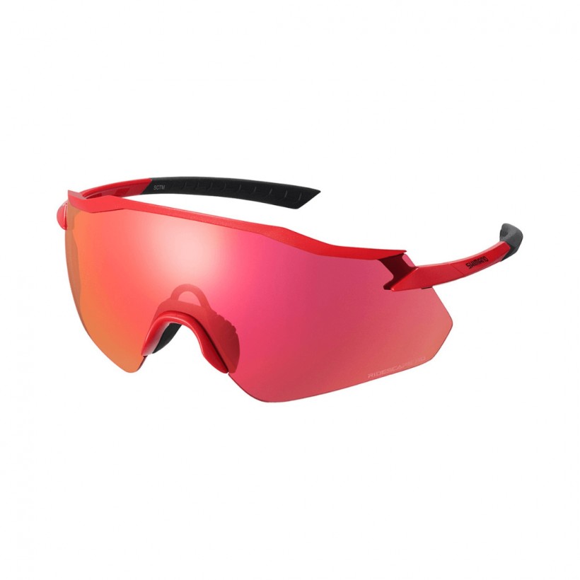 Shimano EQUINOX Metallic Red Ridescape Road Goggles
