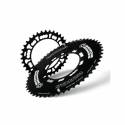 Juego de Platos Ovalados Rotor Qrings Compact 110 BCD Aero 52/36