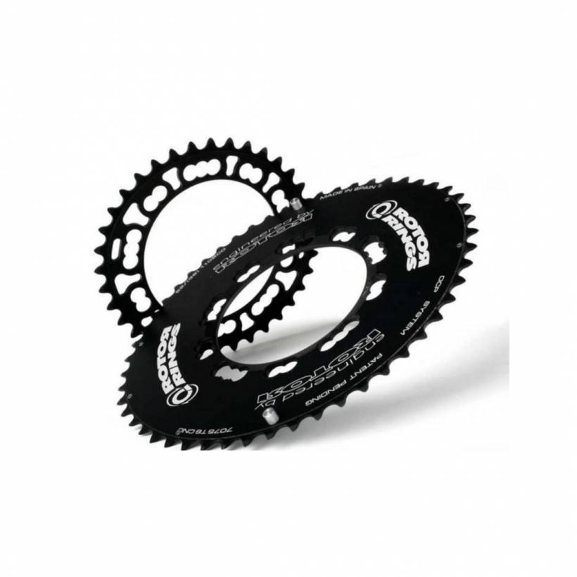 Zestaw zębatek owalnych Rotor Qrings Compact 110 BCD Aero 52/36