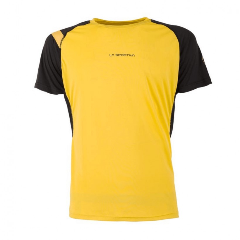 La Sportiva Motion Short Sleeve T-Shirt Yellow Black