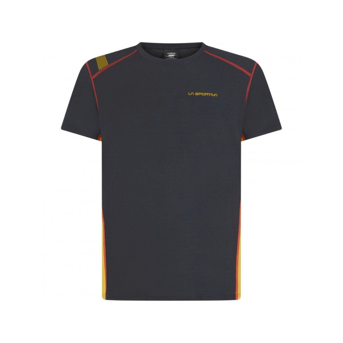 T-Shirt La Sportiva Synth Manches Courtes Jaune Noir, Taille S