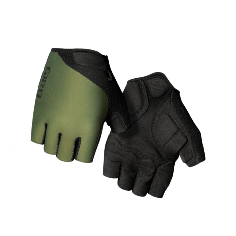 Giro Jag Trail Short Dunkelgrüne Handschuhe