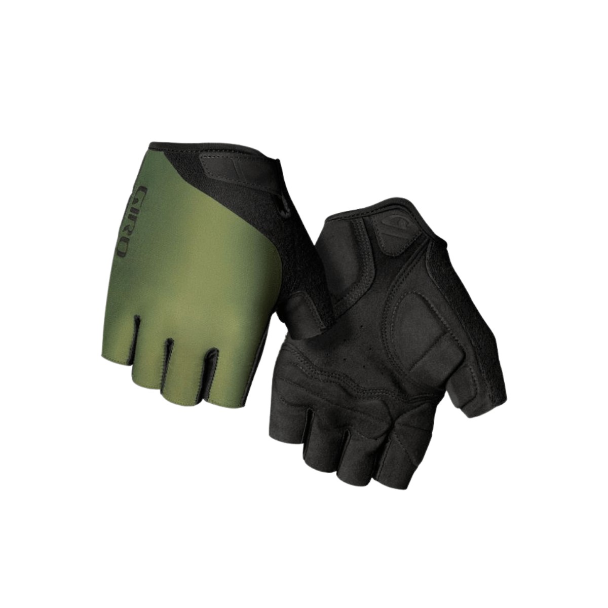 Giro Jag Trail Gloves Short Dark Green, Size S