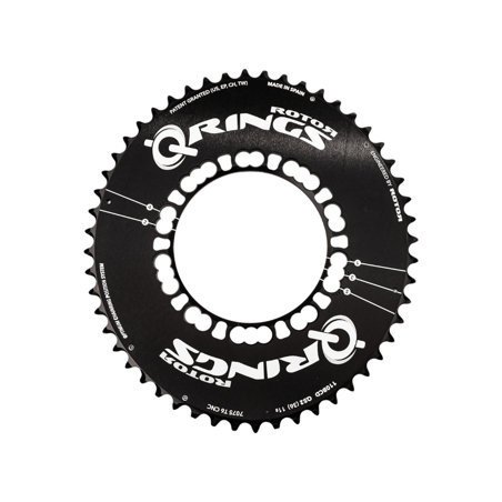 Chainring Rotor Qring Compact 110 BCD Aero 52 Outer