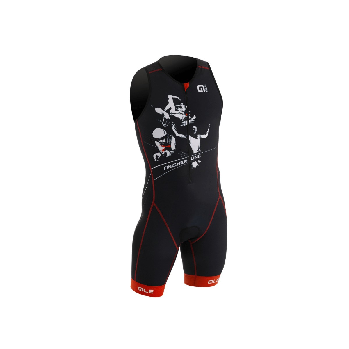 Trifonction Alé Olympic Tri Malta Rouge, Taille S