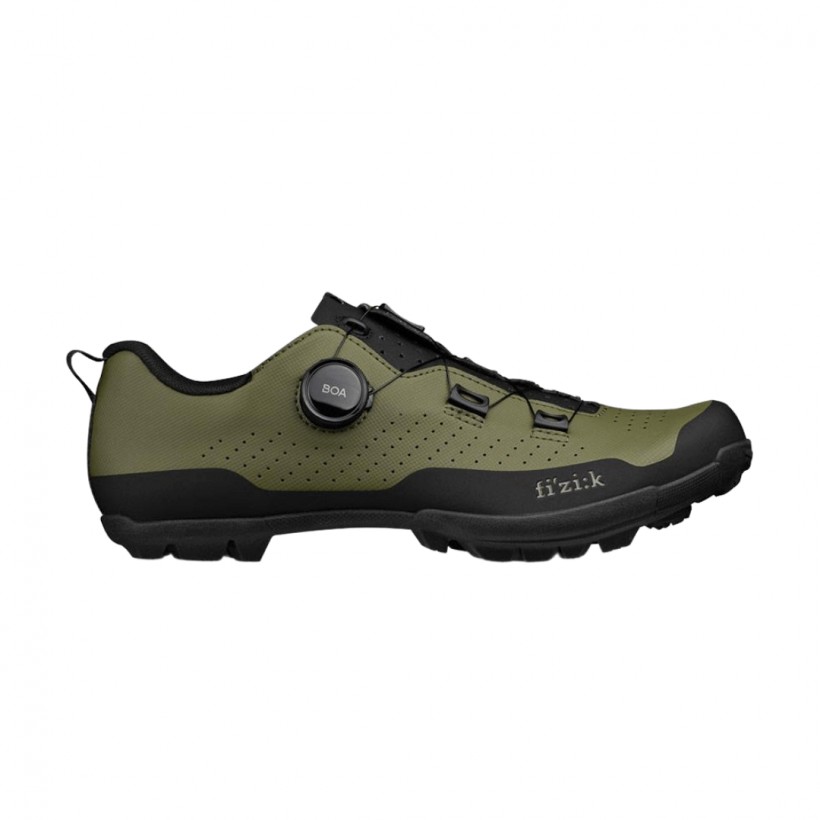 Zapatillas Fizik Terra Atlas Verde Oscuro Negro