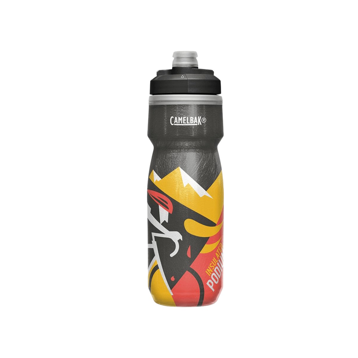 Dirt Series günstig Kaufen-Podium Chill Race Limited Edition Schwarz Gelb Rot 0.6L Flasche. Podium Chill Race Limited Edition Schwarz Gelb Rot 0.6L Flasche <![CDATA[Hauptmerkmale Podium Chill Carrera Flasche Limited Edition Schwarz Gelb Rot 0,6 l Die Camelbak Podium Dirt Series Tri