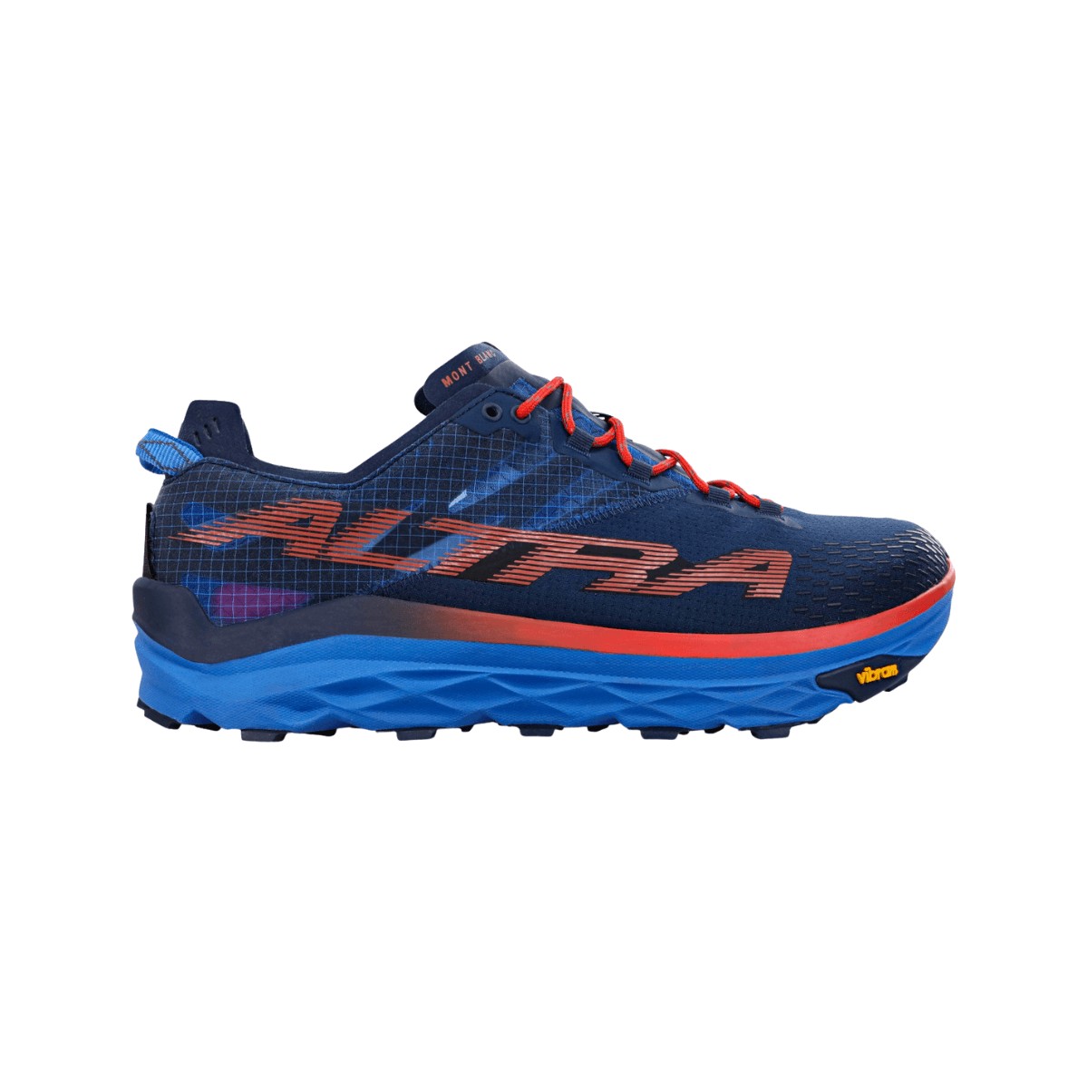 Chaussures Altra Mont Blanc Bleu Rouge SS22, Taille 42 - EUR