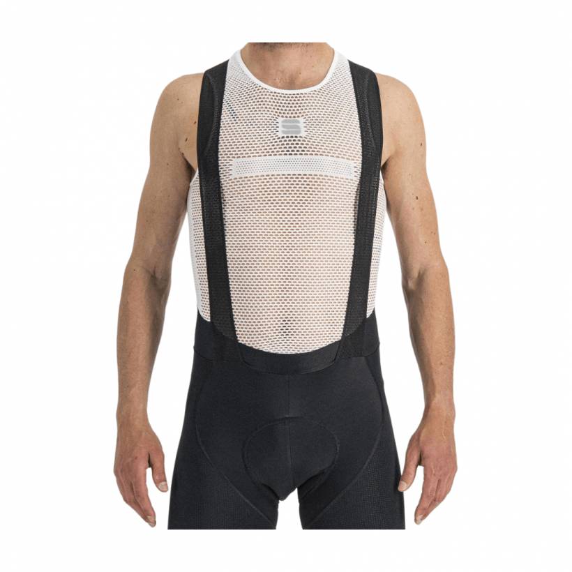 Camada de Base Sportful 2nd Skin Mesh Sem Mangas Branco