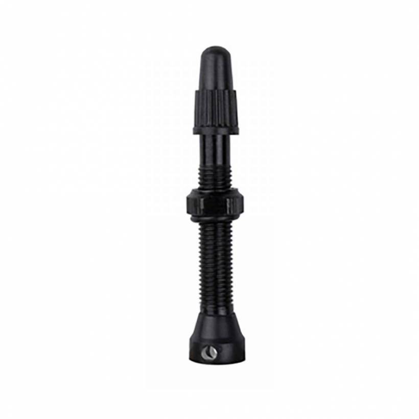 Valves Tubeless Aluminium Mousse 44 mm Black