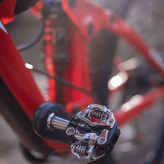 Pedaliera automatica Krayton MTB compatibile con SPD Shimano 2