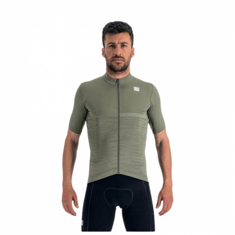 Sportful zielona koszulka Giara