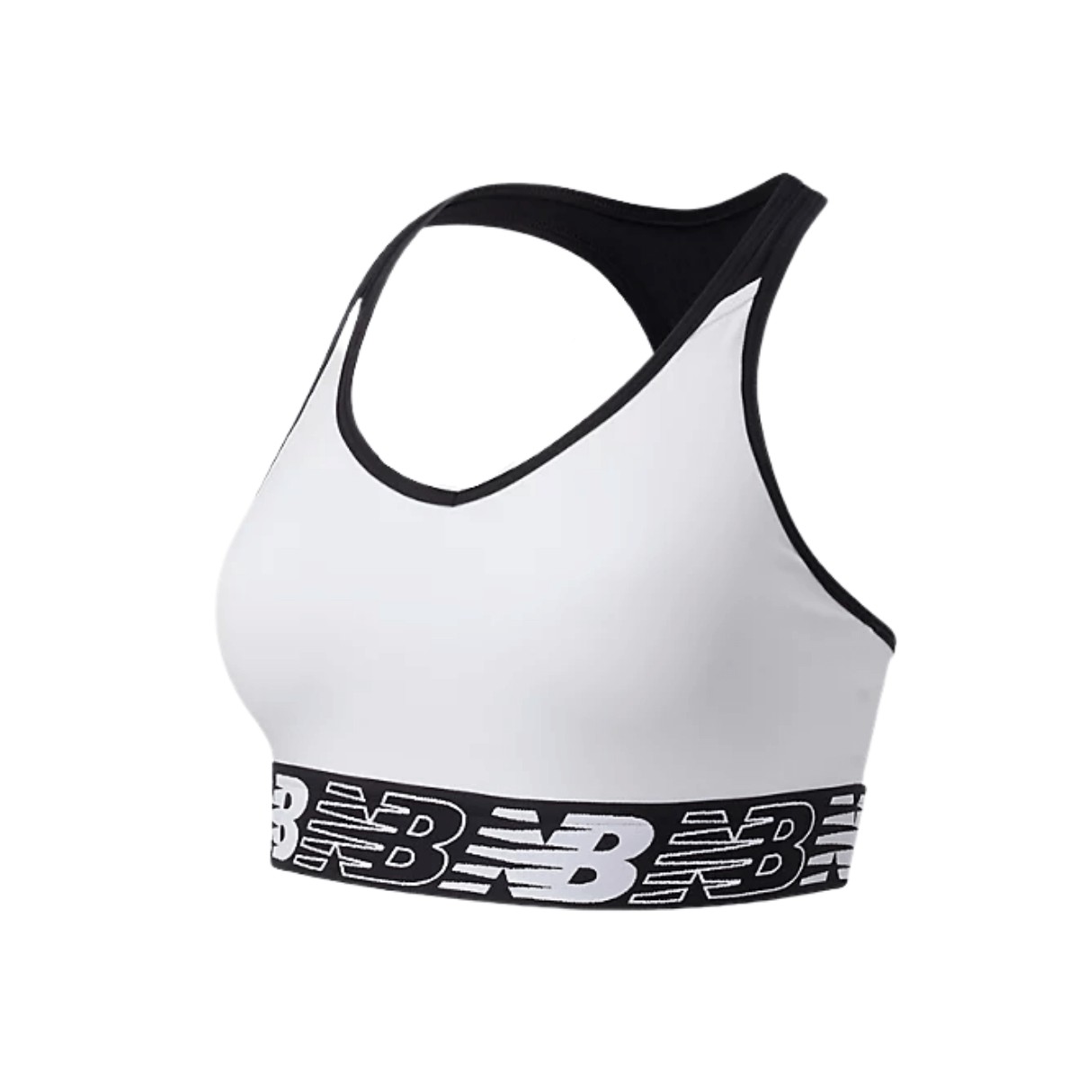 Brassière de sport New Balance Pace Bra 3.0 Blanc Femme, Taille XS