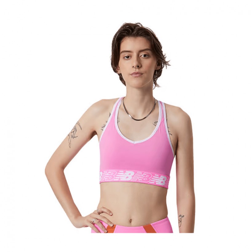 Buy New Balance Pace Pink Women's Sports Bra