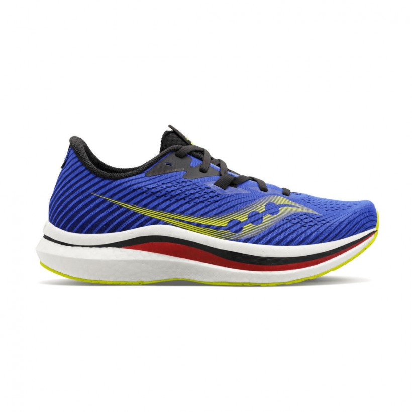 Saucony Endorphin Pro 2 Lime Blue SS22 Running Shoes