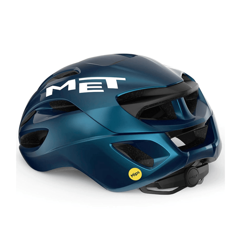Met Rivale MIPS Helm Metallic Blauw
