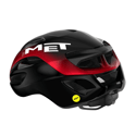 Kask Met Rivale Mips Czarny Czerwony