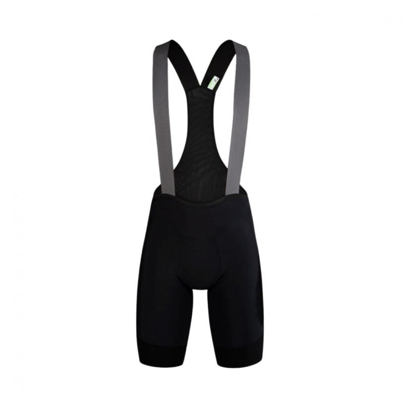 Cuissard à bretelles Q36.5 Salopette Essential Noir Gris