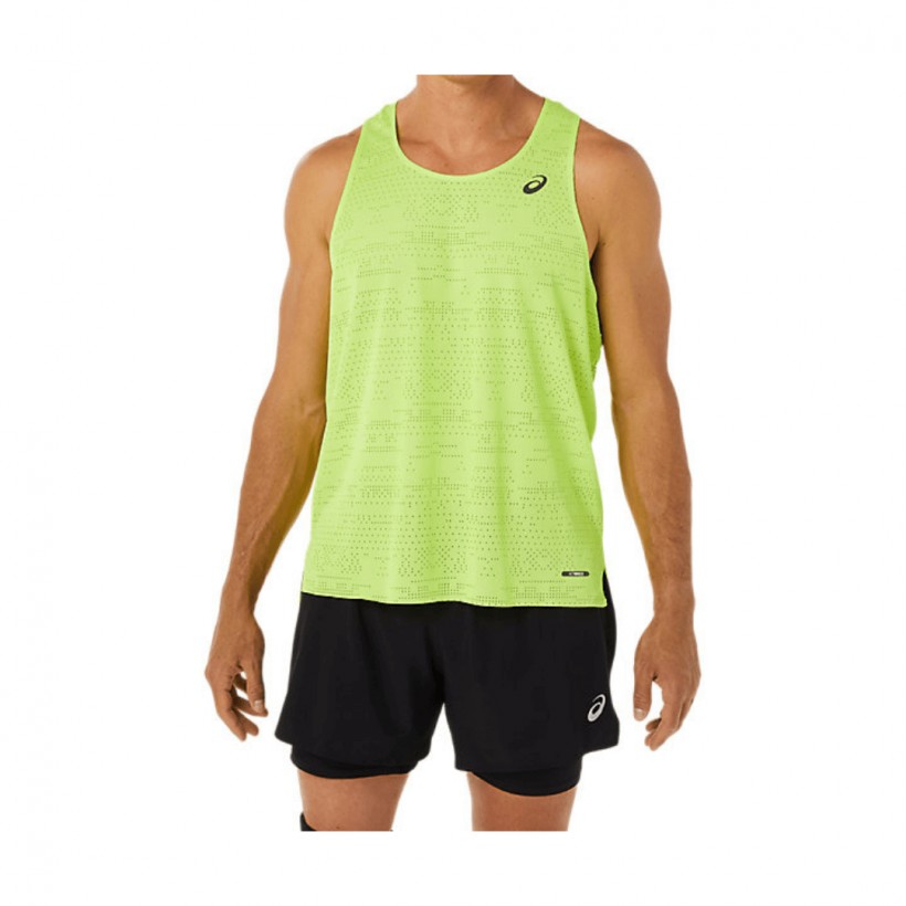 Asics Ventilate Actibreeze Sleeveless Shirt Green