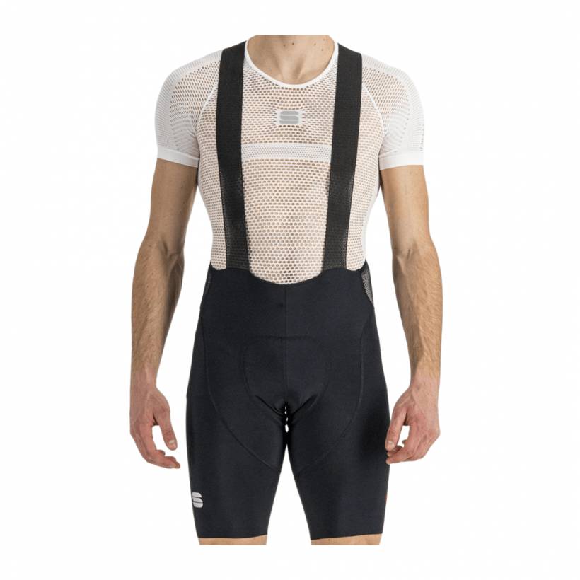 Sportful klasyczne krótkie spodnie na szelkach czarne