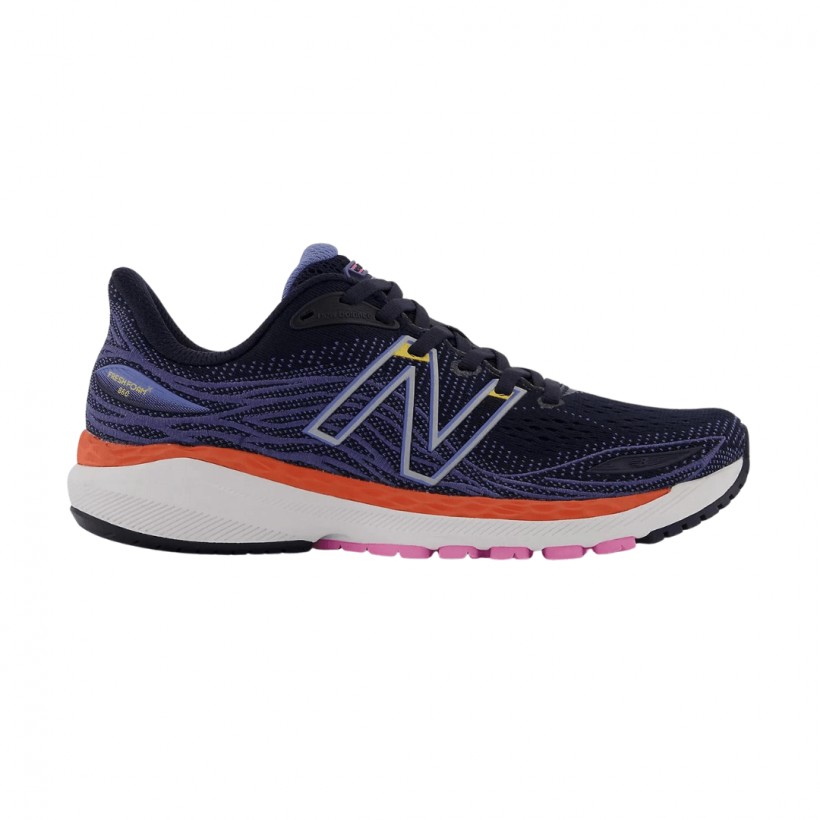 Buty New Balance Fresh Foam 860 V12 Czarne Fioletowe SS22