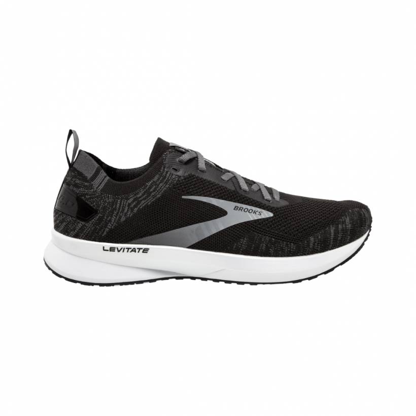 Chaussures Homme Brooks Levitate 4 Noir Gris AW20