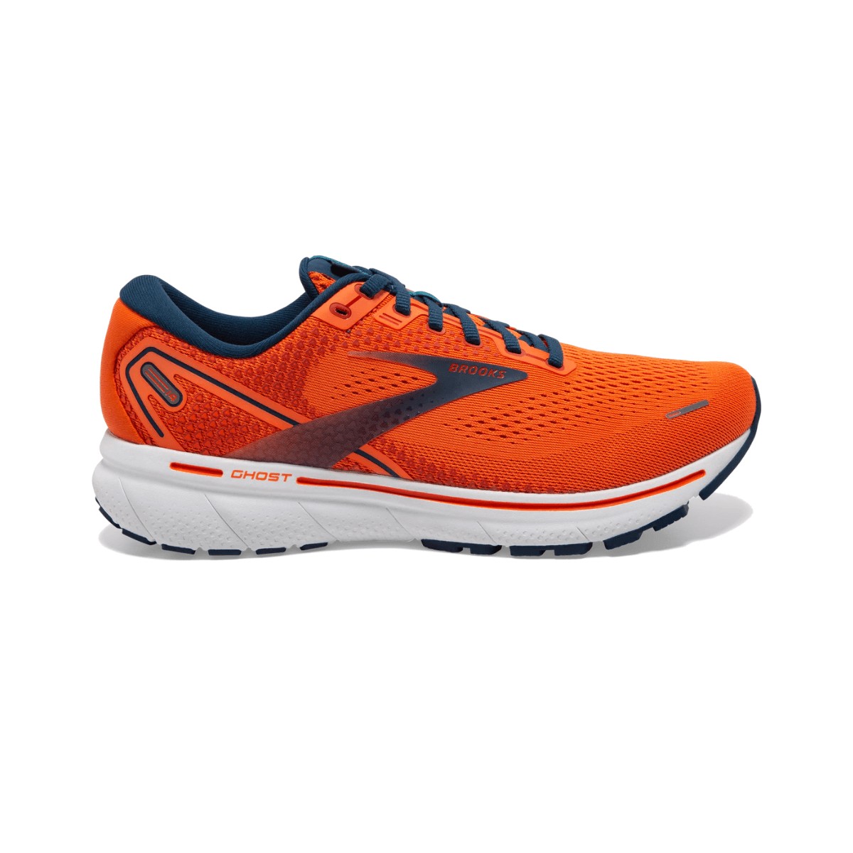 Brooks Ghost 14 Shoes Orange Blau SS22, Size 43 - EUR