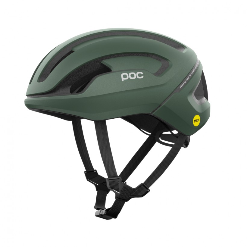 POC Omne Air Mips Helm Matte Grün Matte Schwarz