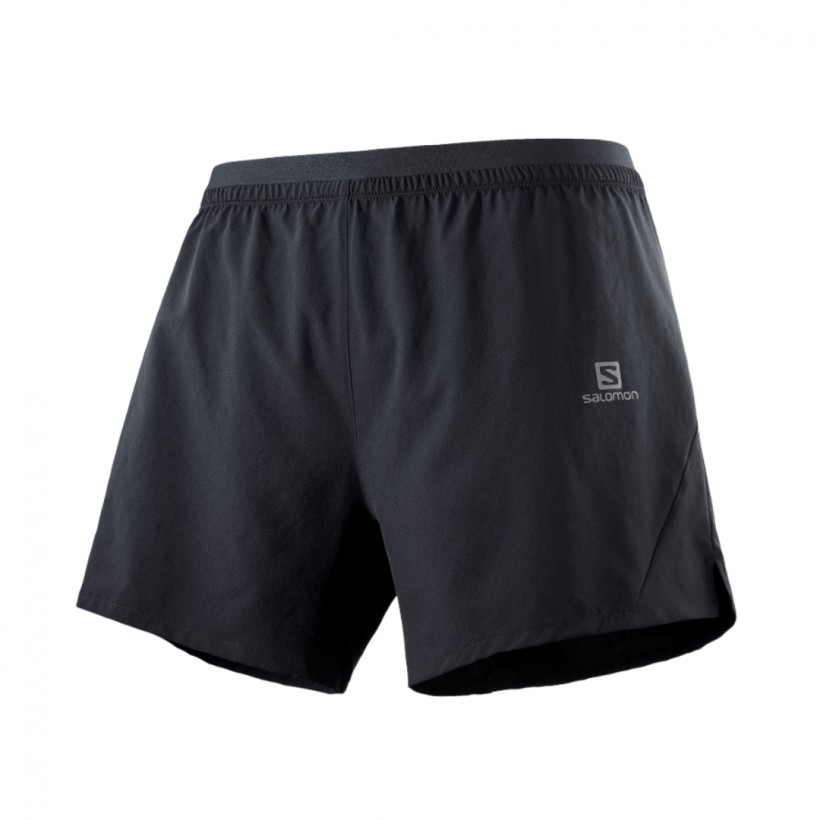 Salomon Cross 5" Shorts Schwarz