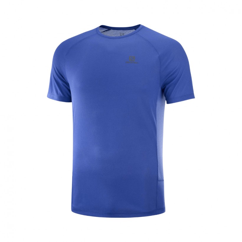 Salomon Cross Rebel Shortsleeve T-Shirt Blue