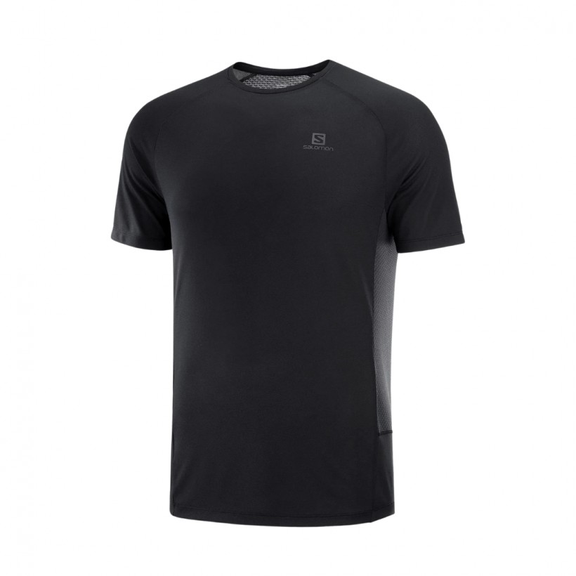 Salomon Cross Rebel Shortsleeve T-Shirt Black