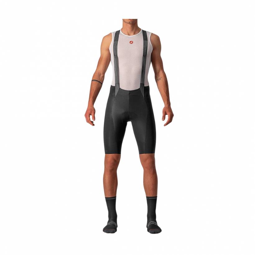 Castelli Free Aero RC Spodenki na szelkach Czarne