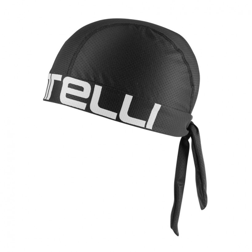 Castelli Head Bandana Noir Blanc