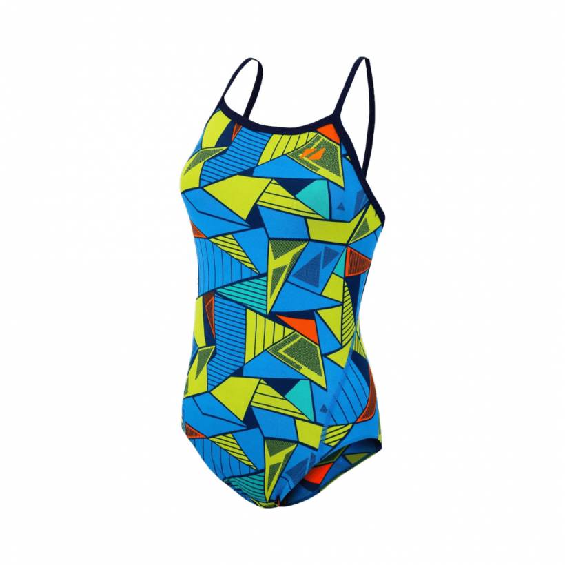 Zone3 Prism 2.0 Strap Back Badpak Blauw Groen Dames