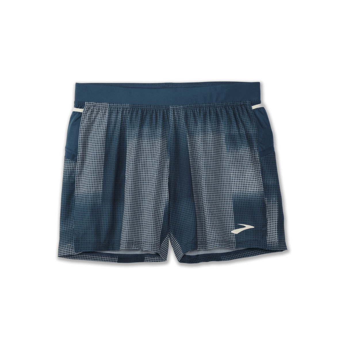 Brooks Sherpa 5 Shorts Blau Weiß, Größe XS
