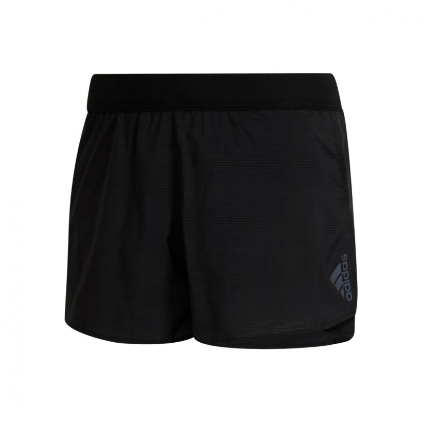 Adidas Adizero Engineered Split Shorts Black