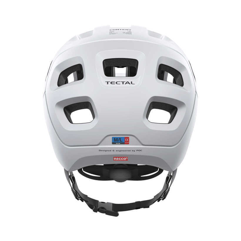 POC Tectal Hydrogen Matte White Helmet