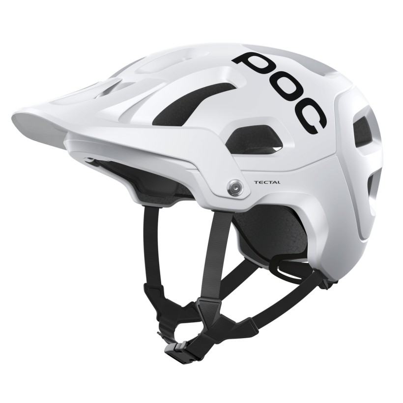 POC Capacete Tectal de Hidrogénio Matte Branco