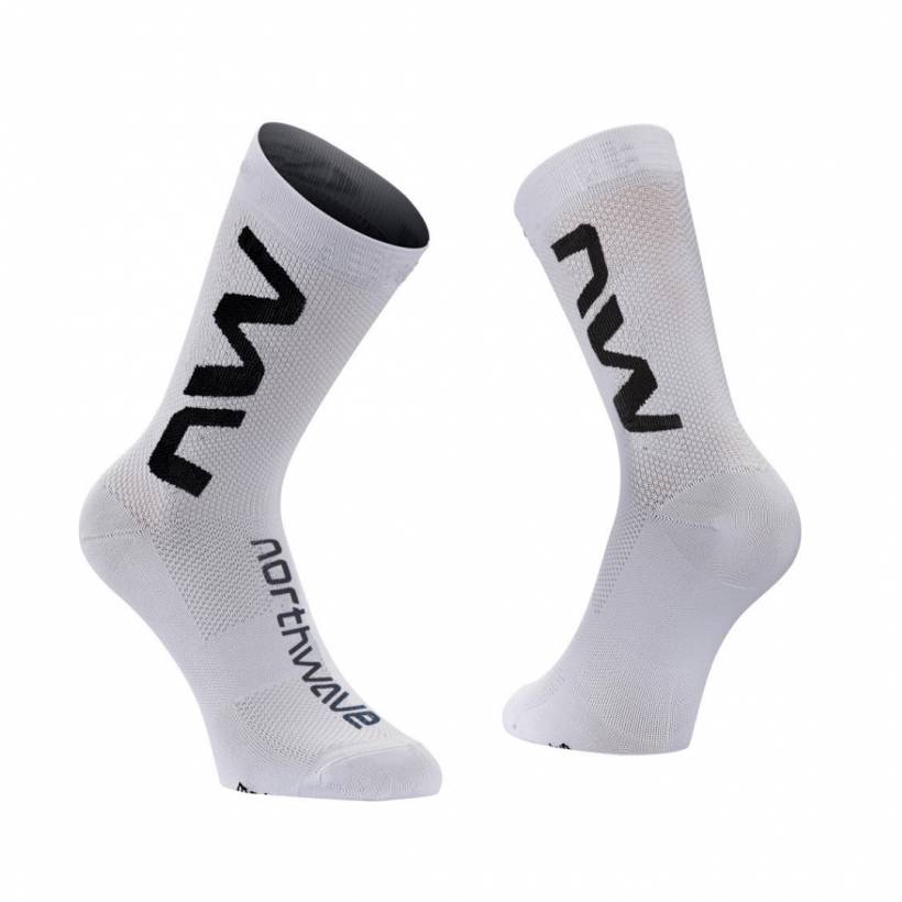 Meias Northwave Extreme Air Branco Preto