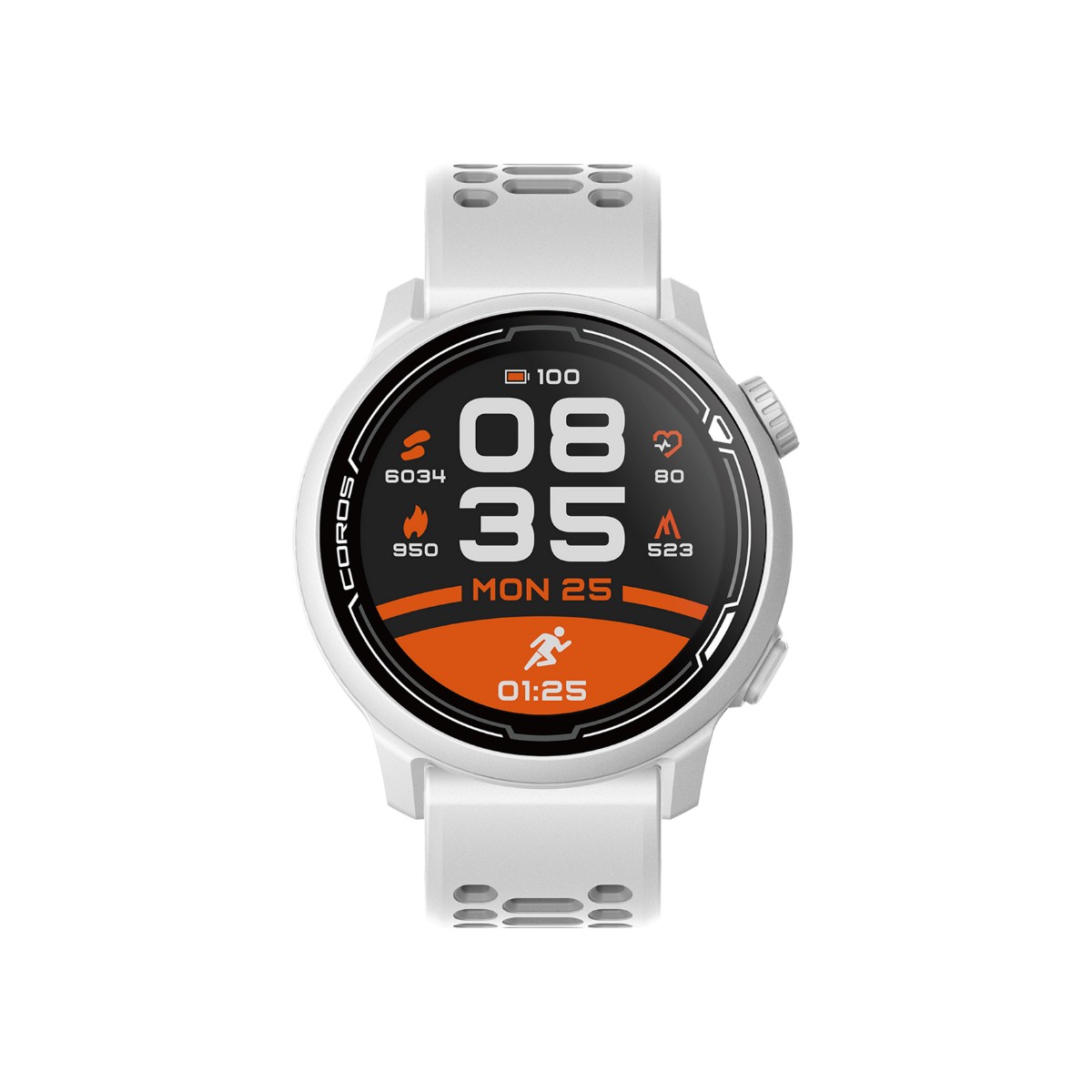 Coros Pace 2 Premium GPS Uhr Weiß