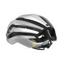 Casco MET Trenta 3K Carbon MIPS Blanco Plata Metal