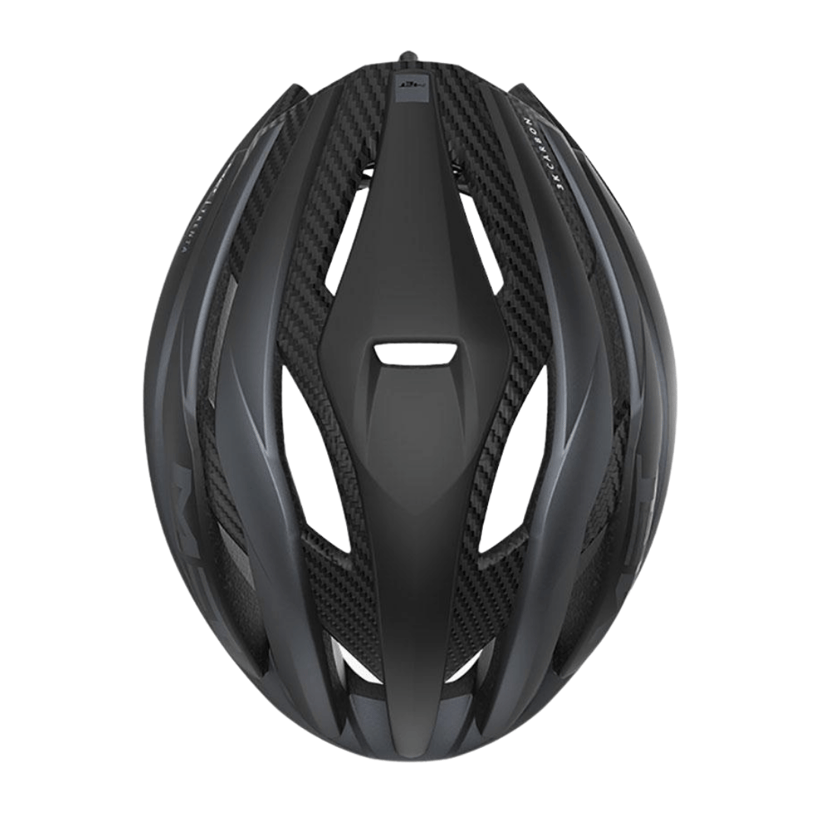 MET Trenta 3K Carbon MIPS Helm Mat Zwart