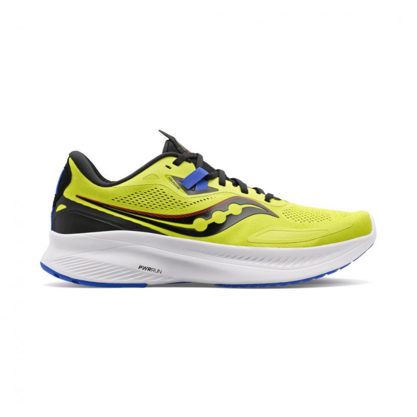 Calçado Saucony Guide 15 Amarelo Preto SS22