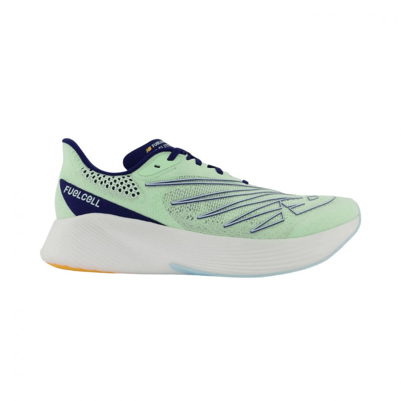 New Balance FuelCell RC Elite V2 Running Shoes Green Blue SS22